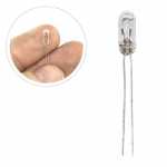 Lâmpada halógena T3 3mm 12V 0.9W painel indicador instrumento Honda Accord Civic CR-V Fit