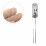 Lâmpada halógena T4.2 4mm 12V 1W painel indicador instrumento Honda Accord Civic