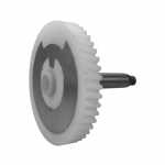 Engrenagem do motor limpador 49 dentes c/ rosca fina Bosch Chevrolet GM Volkswagen