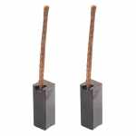 Jogo de escovas 12V 8 x 8 x 22 mm para motor de ventilador Ford