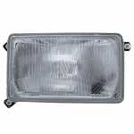 Farol principal lado direito com lente de vidro para lâmpada H4 Volkswagen Quantum 1986-1990