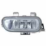 Farol auxiliar antineblina lado direito com lente de vidro para lâmpada H3 Mercedes-Benz Axor 2644 3131 4144 (ano 2005 em diante)