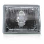 Farol principal lado direito com lente de vidro para lâmpada H4 Fiat Elba Fiorino Prêmio Uno