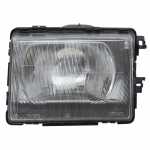 Farol principal lado esquerdo com lente de vidro para lâmpada H4 Chevrolet GM Chevette 