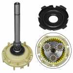 Engrenagem planetária 10 estrias / 37 dentes Bosch DW Ford Escort Verona AP Seat Inca Volkswagen Logus Pointer Polo Mi - kit