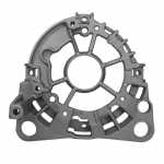 Mancal traseiro (coletor) do alternador Bosch GCB2 Fiat Palio Weekend Siena Strada Uno Mille Volkswagen Gol G2 G3 Parati G2 G3 Saveiro G3 - vista frontal