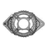 Mancal dianteiro (motriz) do alternador Bosch KCB1 Case Fiat-Allis Ford Cargo F12000 F14000 F16000 Komatsu Mafersa New Holland Volkswagen Delivery VolksBus Worker (com motor Cummins) - vista frontal