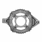 Mancal dianteiro (motriz) do alternador Bosch KCB1 Ford Cargo F250 (com motor Cummins e MWM) F350 F4000 F12000 F14000 F16000 Ranger - vista frontal