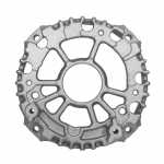 Mancal traseiro (coletor) do alternador Bosch E4 / KCB1 Case Cummins Fiat Bravo Doblò Fiorino Idea Linea Palio Siena Uno Mille Fiat-Allis Ford F250 Ranger Komatsu Mafersa Mercedes-Benz New Holland Volkswagen Delivery Worker - vista frontal