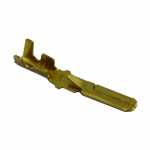 Terminal latão macho longo / espadão com trava tamanho 2.8mm