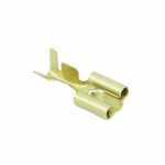 Terminal latão fêmea com trava tamanho 6.3mm