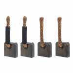 Jogo de escovas 12V 6.8 x 18 x 18 mm para motor de partida Mitsubishi Colt Galant L200 L300 Pajero empilhadeira