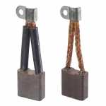 Jogo de escovas 12V 7 x 16 x 16 mm para motor de partida Hitachi Nissan Datsun