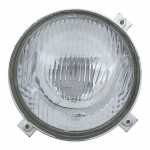 Farol principal lado esquerdo/direito com lente de vidro para lâmpada H4 Volkswagen Brasília Variant