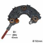 Retificador do alternador 55 Denso Honda Civic CR-X Toyota Suzuki - ligações