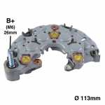 Retificador do alternador 100A / 130A Denso 120HS / 130HS Chrysler Grand Voyager Sebring Jaguar X-Type Jeep Grand Cherokee