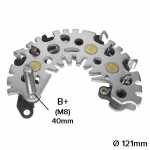 Retificador do alternador 85A / 100A / 120A Magneti Marelli A127IR Alfa Romeo 145 146 156 GTV Fiat Brava Bravo Coupé Ducato Marea Palio Punto Stilo