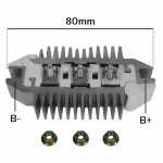 Retificador do alternador 45A / 55A / 65A / 70A Chevrolet GM Astra Corsa Omega Vectra Opel Vauxhall - ligações