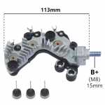 Retificador do alternador 70A Valeo Hyundai i10 i20 ix20 KIA Picanto
