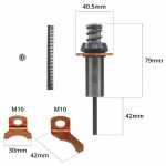 Kit de reparo do êmbolo do relé / automático do motor de partida Denso Case Iveco