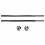 Kit parafuso prisioneiro com porca para fechamento dos mancais do motor de partida Bosch EF Fiat 147 Duna Elba Fiorino Prêmio Tempra Tipo Uno Volkswagen Gol Parati Saveiro G1