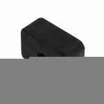 Guarnição de borracha 22.5 x 9.5 x 15.5 mm para isolamento da conexão do relé de partida / automático com a bobina do motor de partida Bosch JF 12V / 24V com 1 rabicho