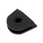 Guarnição de borracha para isolamento da conexão do relé de partida / automático com a bobina do motor de partida Lucas Indiel Prestolite M93R / M100R