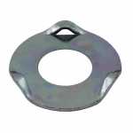 Arruela lisa de aço 19 x 40 x 1.5 mm para freio da fricção do mancal intermediário do motor de partida Bosch JD