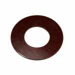 Arruela lisa de celeron 19 x 35 x 1.2 mm para encosto do coletor do induzido no mancal traseiro do motor de partida Bosch ED Chevrolet GM Opala Ford Corcel Volkswagen Fusca Kombi Willys Overland