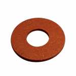 Arruela lisa de fibra 16.8 x 40 x 2.5 mm para encosto do coletor do induzido do motor de partida Bosch Mercedes-Benz LP321 LP331 (cara chata)