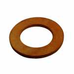 Arruela lisa de couro 19 x 32 x 3 mm para encosto do coletor do induzido no mancal traseiro do motor de partida Wapsa Perkins