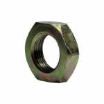 Porca sextavada para chave fixa de 22 mm com altura de 8mm e rosca M14 x 1.5 para fixação da polia do alternador Bosch / Denso / Hitachi / Magneti Marelli