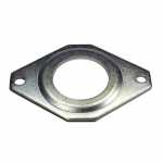 Tampa de fixação do rolamento do dínamo gerador e do alternador Bosch Volkswagen Agrale Ford Corcel I Volkswagen Brasília Fusca Gol Karmann Ghia Kombi Saveiro