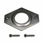 Kit tampa com rosca M4 x 0.7 de fixação do rolamento com parafusos do alternador Bosch K1 - capa