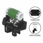 Resistência do eletroventilador/ventoinha do radiador Fiat Doblò Idea Palio (com ar-condicionado)