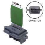 Resistência do eletroventilador interno da caixa evaporadora do ar-condicionado Volkswagen Fox Gol G3 (base original cor cinza)