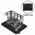 Resistência do eletroventilador interno da caixa evaporadora do ar-condicionado Chevrolet GM Blazer S10