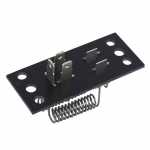 Resistência do eletroventilador interno da caixa evaporadora do ar-condicionado 24V 3 velocidades universal linha Volvo pá carregadeira 175C 275C 280C L190 L270 L320 L480 W380