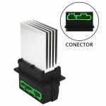 Módulo de controle eletrônico (resistência) do eletroventilador interno da caixa evaporadora Citroën C3 C4 C5 Peugeot 107 207 406 607 Hoggar Livina Tiida Renault Clio Master Mégane Scénic Twingo