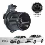 Eletroventilador interno 12V diâmetro 109mm Denso Toyota Etios