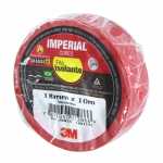 Fita isolante vermelha 3M Imperial 18mm x 10m