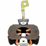 Porta-escovas 12V 4.6 x 16 x 14 mm para motor de partida Ford Motorcraft Escape Escort Fiesta Focus Ka Mondeo Transit (c/ cabo longo 71.6mm)