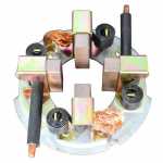 1 (um) porta-escovas novo  4 (quatro) escovas de 10 x 30 x 20 mm (largura x altura x comprimento)  4 (quatro) molas novas