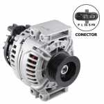 Alternador 24V 80A Bosch NCB1 Scania série 5 S5 PGR G360 G380 G400 G420 G470 P230 P270 P310 R420 R440 R480