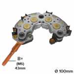 Retificador do alternador 70A Denso Honda Toyota 4Runner Corolla HiAce Hilux - ligações