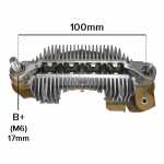 Retificador do alternador 100A Mitsubishi Mazda MPV - ligações