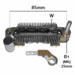 Retificador do alternador 50A Mitsubishi Caterpillar - ligações
