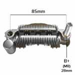 Retificador do alternador 80A Mitsubishi Citroën Berlingo Xantia Mazda 626 MX-6 Peugeot 206 405 - ligações