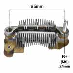 Retificador do alternador 70A Mitsubishi Honda CR-V FR-V Stepwgn Stream - ligações