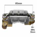 Retificador do alternador 80A Mitsubishi Subaru Forester Impreza - ligações